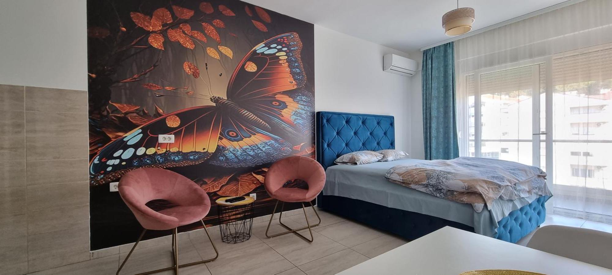 Naki Apartman Lägenhet Podgorica Rum bild